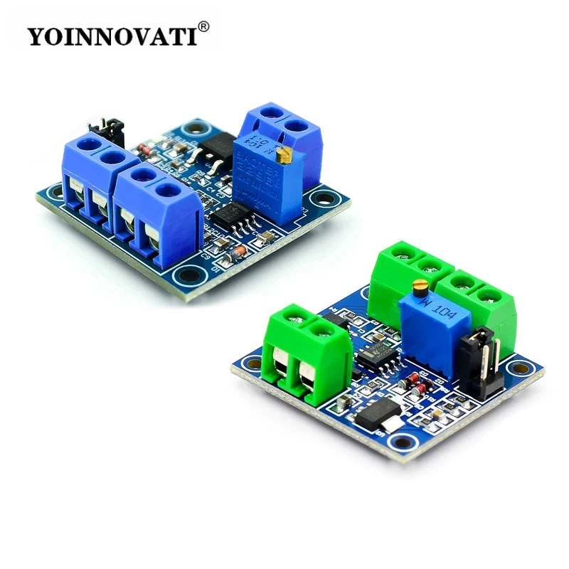 PWM to Voltage Converter Module 0%-100% to 0-10V for PLC MCU Digital to Analog Signal PWM Adjustabl Converter Power Module