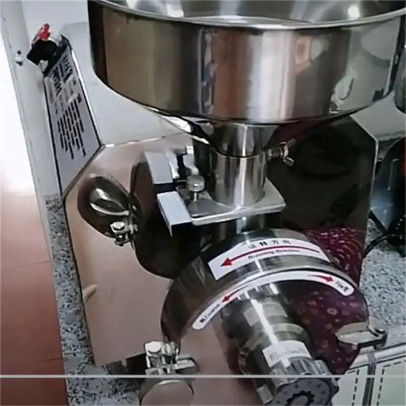 110V 220V  Commercial Grain Mill Chilli Powder Machine Prices Sesame Grinding Machine Stainless Steel Spice  Grinder