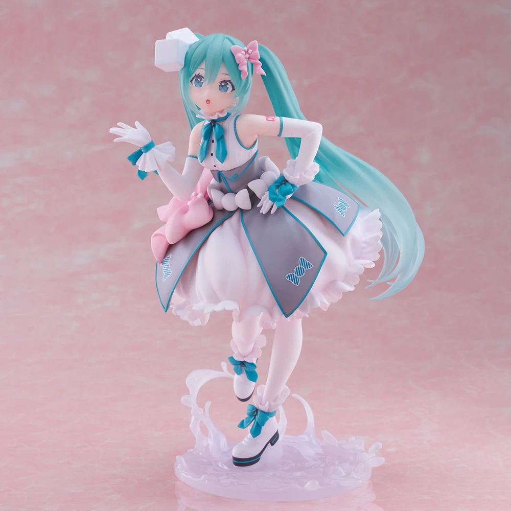 In Stock Taito Kuji Hatsune Miku 39 (Miku) No Hi Kinen Kuji 2Nd Season B Prize - Melty Sugar Ver. Original Anime Model Toys 18CM