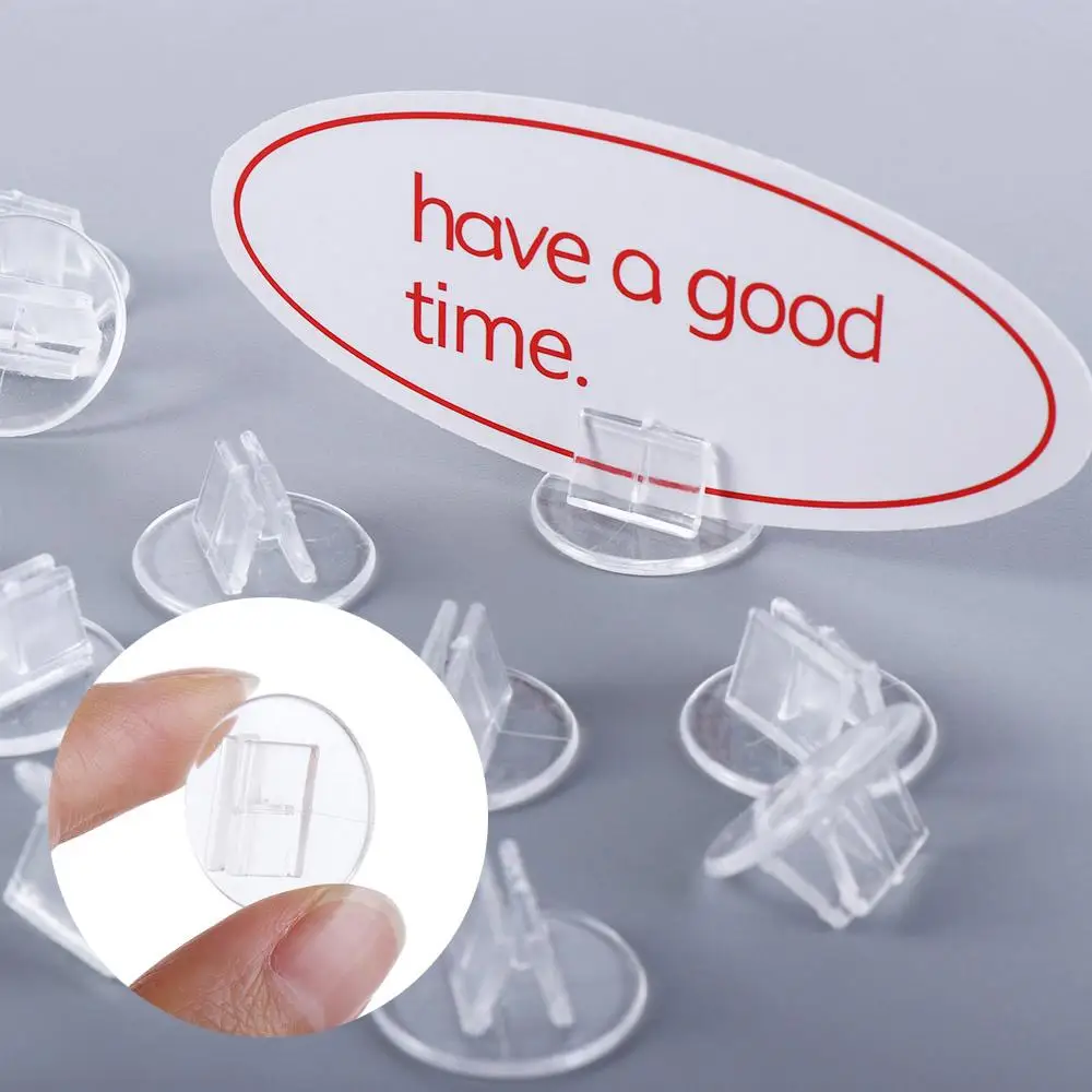 For Photos Business Cards Board Game Pieces Stand Plastic Cards Stand Games Cards Holder Fixed Props Paper Board Holder