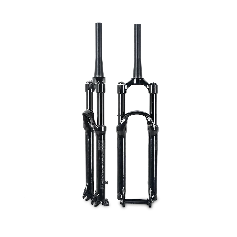 Twitter RS5 magnesium alloy air suspension front fork 27.5/29conical steering pipe 28.6*39.8*210mm strut32mm quick release plate