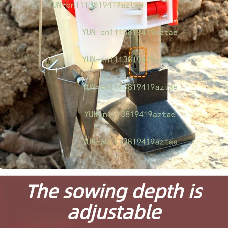 Multifunctional Seeder All-in-one Efficiency Seeders Corn Bean Peanut Manual Seeders Portable Fertilization Planting Seeder
