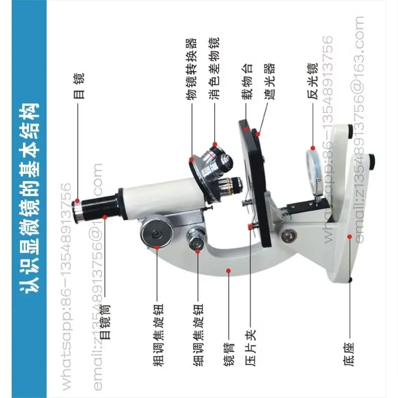 

Microscope Professional Biological High Power Portable Optical Microscope