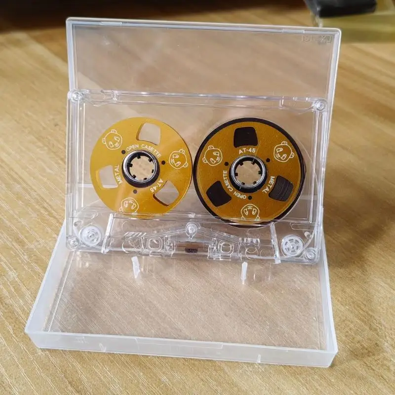 G6DD مزدوج الشريط المعدني الشريط المعدني صوت واقعية شريط تسجيل فارغ 45 دقيقة