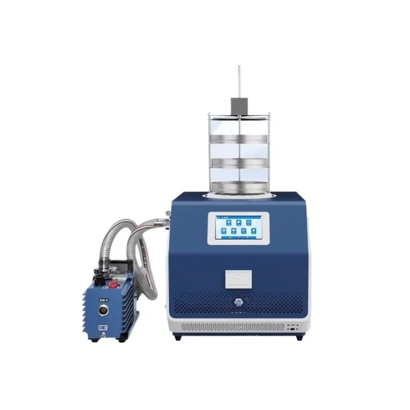 FOB Laboratory/Commercial Vacuum Capping Bottle Holder T Shaped Rack Multi Manifold Freeze Dryer