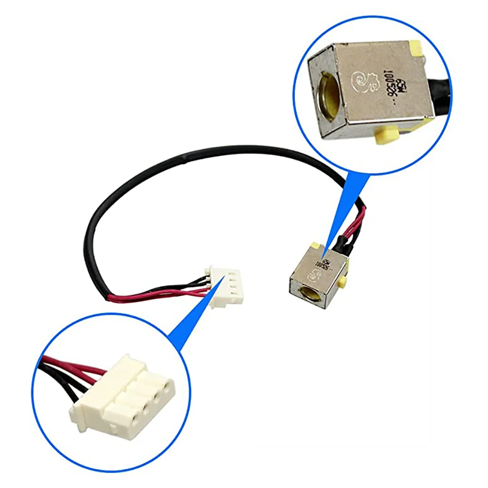 DC Power Port Jack cabo para laptop, ACER Aspire E5-532, E5-573, V3-574, F5-573, DD0ZAAAD000