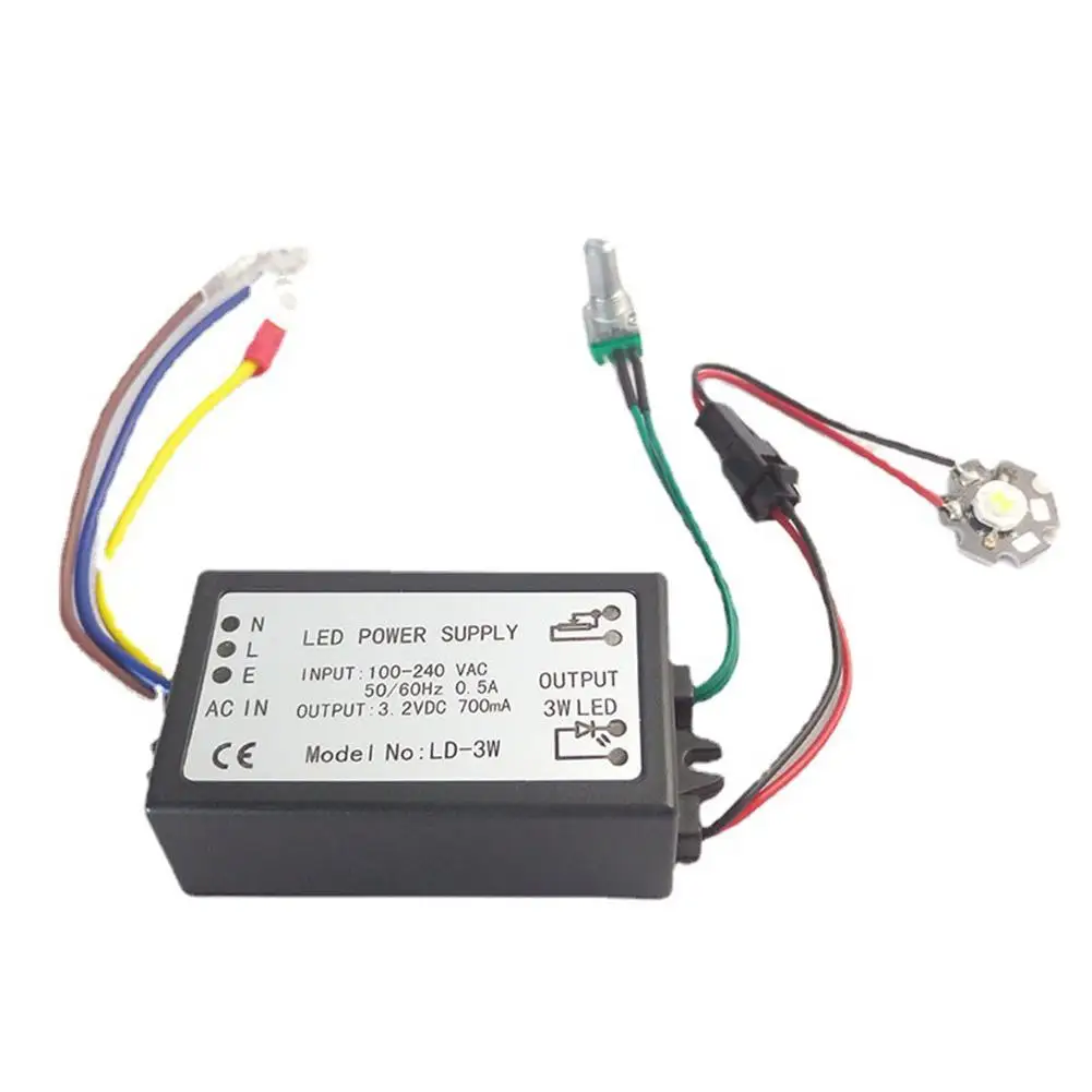 Microscope Power Source With 3W And 5W Lamps Built-in LED Dimming Power Supply For Microscope Illumination