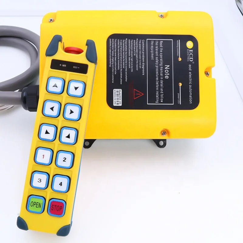 

Hot Selling Redefined 10-Key Single Speed Crane Industrial Radio Wireless Remote Controller