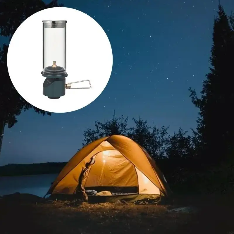

Outdoor Camping Gas Light Dreamlike Lamp Glass Cover Gas Light Camp Tent Lighting Lamp