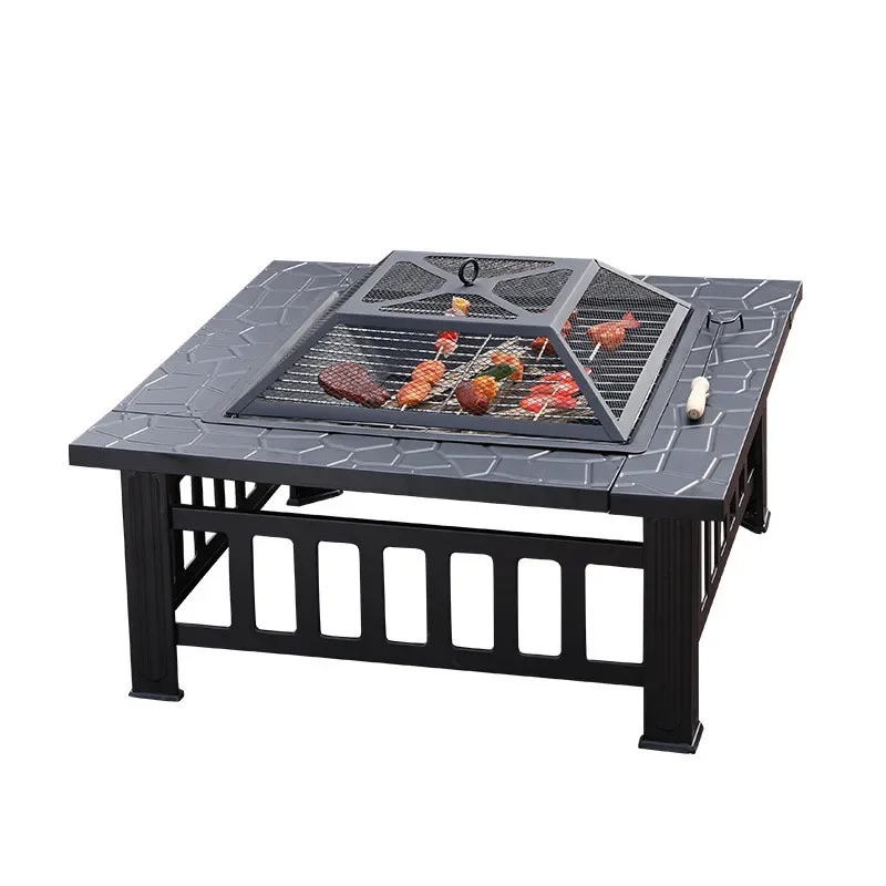 European and American style fire, household firewood heating stove, roasting stove, garden furniture, brazier, stove