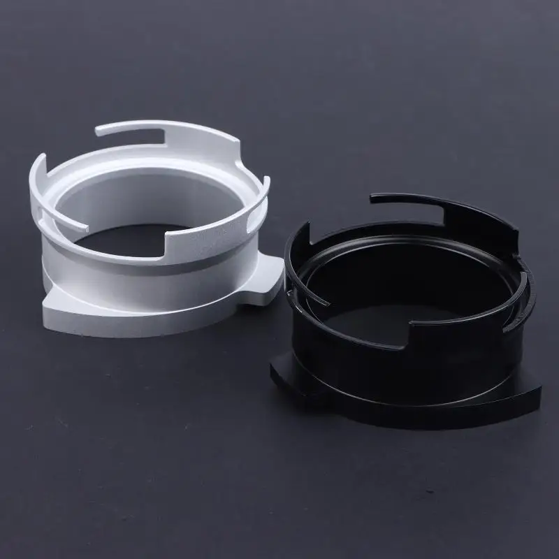 Hot Aluminum Alloy Rotatable Coffee Machine Handle Ring Prevents Coffee Sprinkling For Breville 8 Series 3-lug Portafilter 54mm