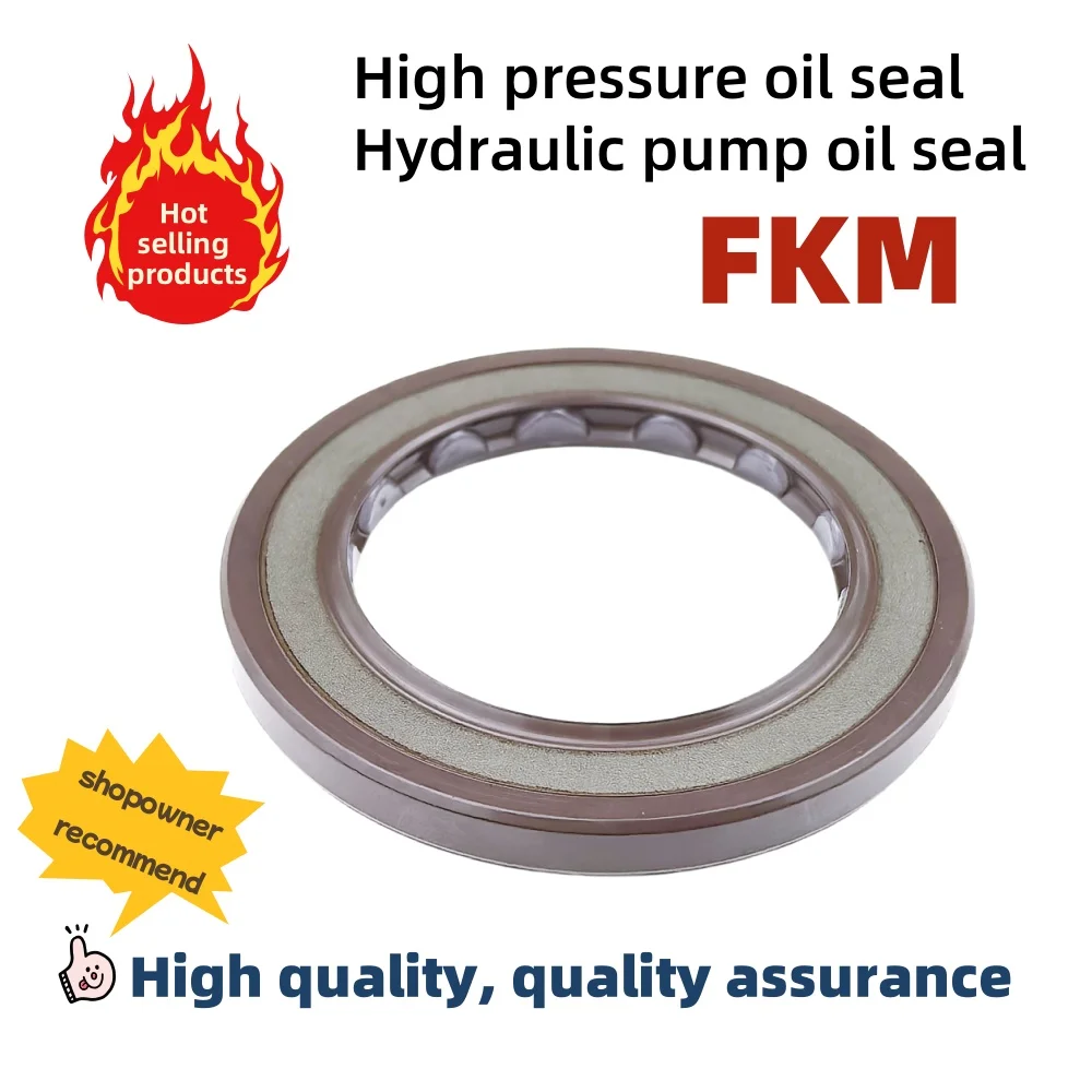 

ID:17-100mm FKM Shaft Oil Seal 17/18/19/20/22/25/28/30/35mm High Pressure Resistant Hydraulic Pump Seal BAFSL1F Automotive Parts