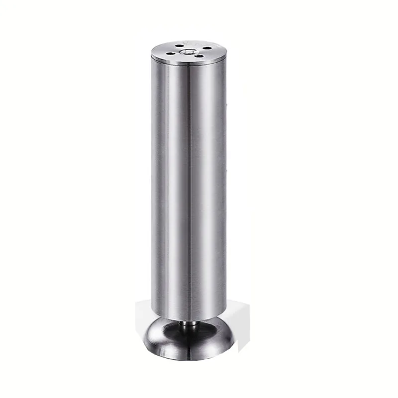 Patas ajustables de acero inoxidable para muebles de cocina, almohadilla para sofá, mesa de café, habitación, cama, 1 unidad