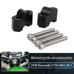 Z 750/R/S Motorcycle 30mm Accessories HandleBar Height Riser Handle Bar Mount Clamp For Kawasaki Z750 Z750R Z750S Z1000