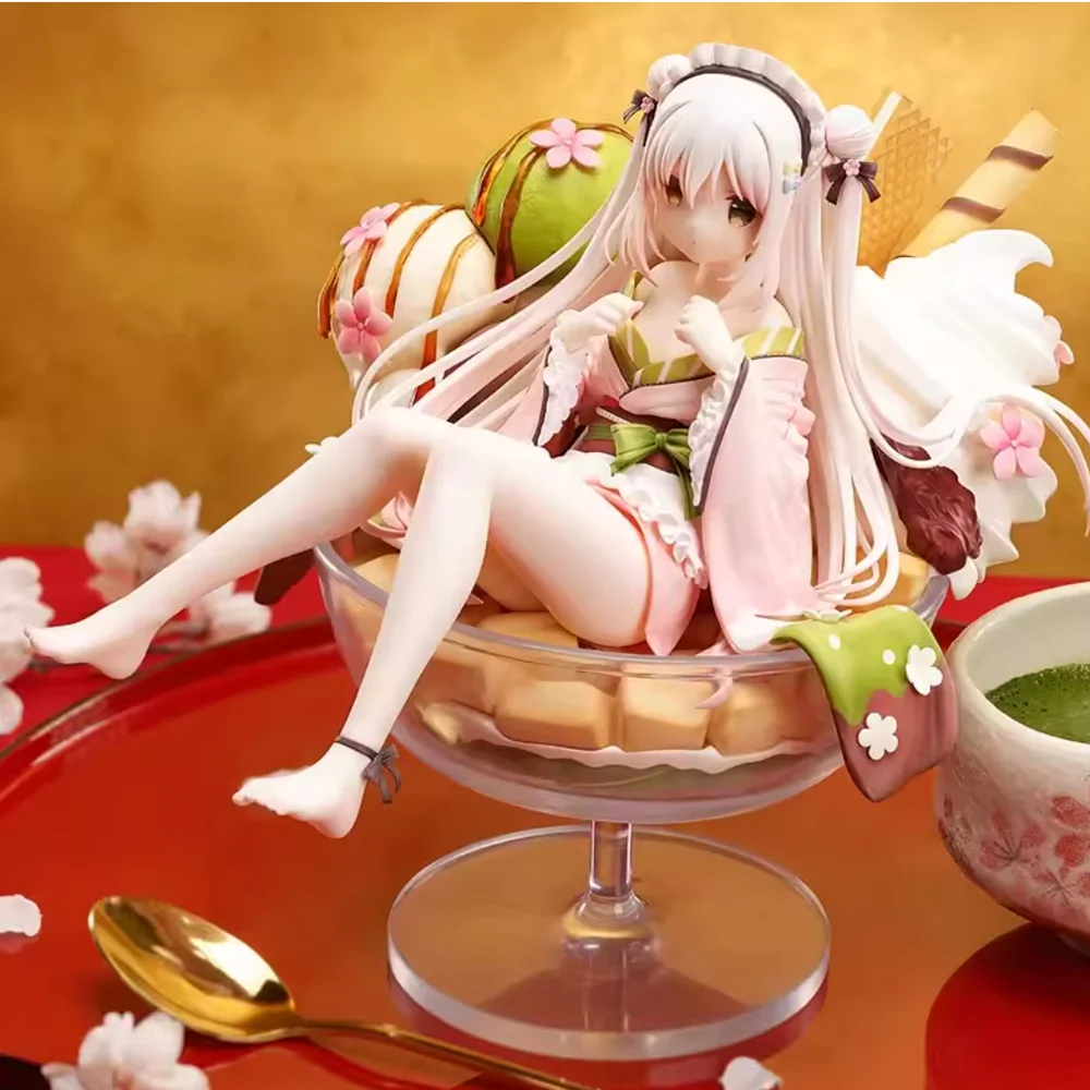 

Аниме Белый Нефритовая Фигурка Мороженое Винный Бокал Форма Кимоно Ver Модель Игрушка Подарочная Коллекция Фигурка ПВХ Настольный Чехол Орнамент