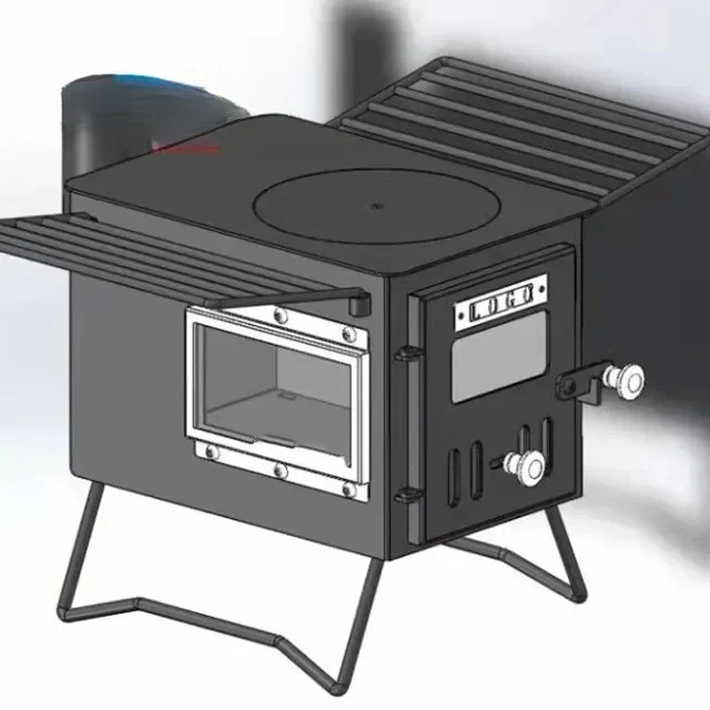 Winter Outdoor Tent Heating Barbecue Garden Barbecue Dinner Weekend Travel Equipment