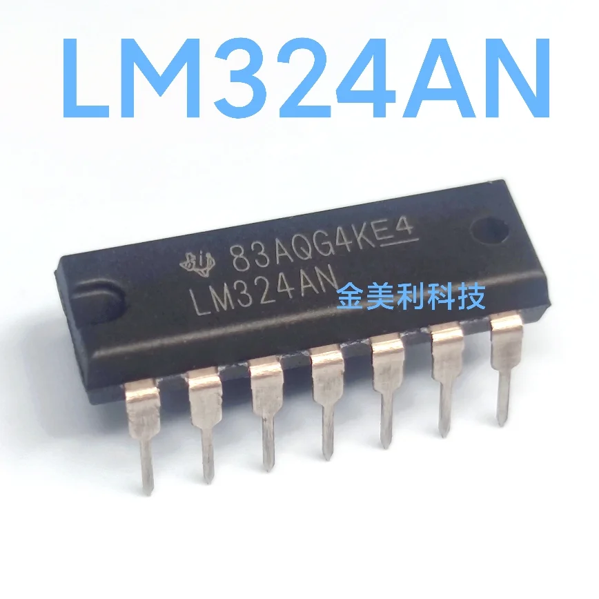 LM324  LM324N  LM324AN  OPA4277    NJU7114AD  MPQ2907A  MPQ2907  Authentic chip PDIP-14