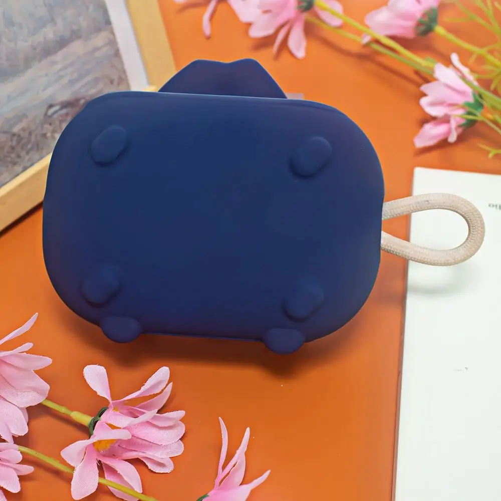 Silicone Speaker Case Dustproof Cartoon Protective Sleeve Shockproof Dustproof Cover for Anker Soundcore Select 4 Go