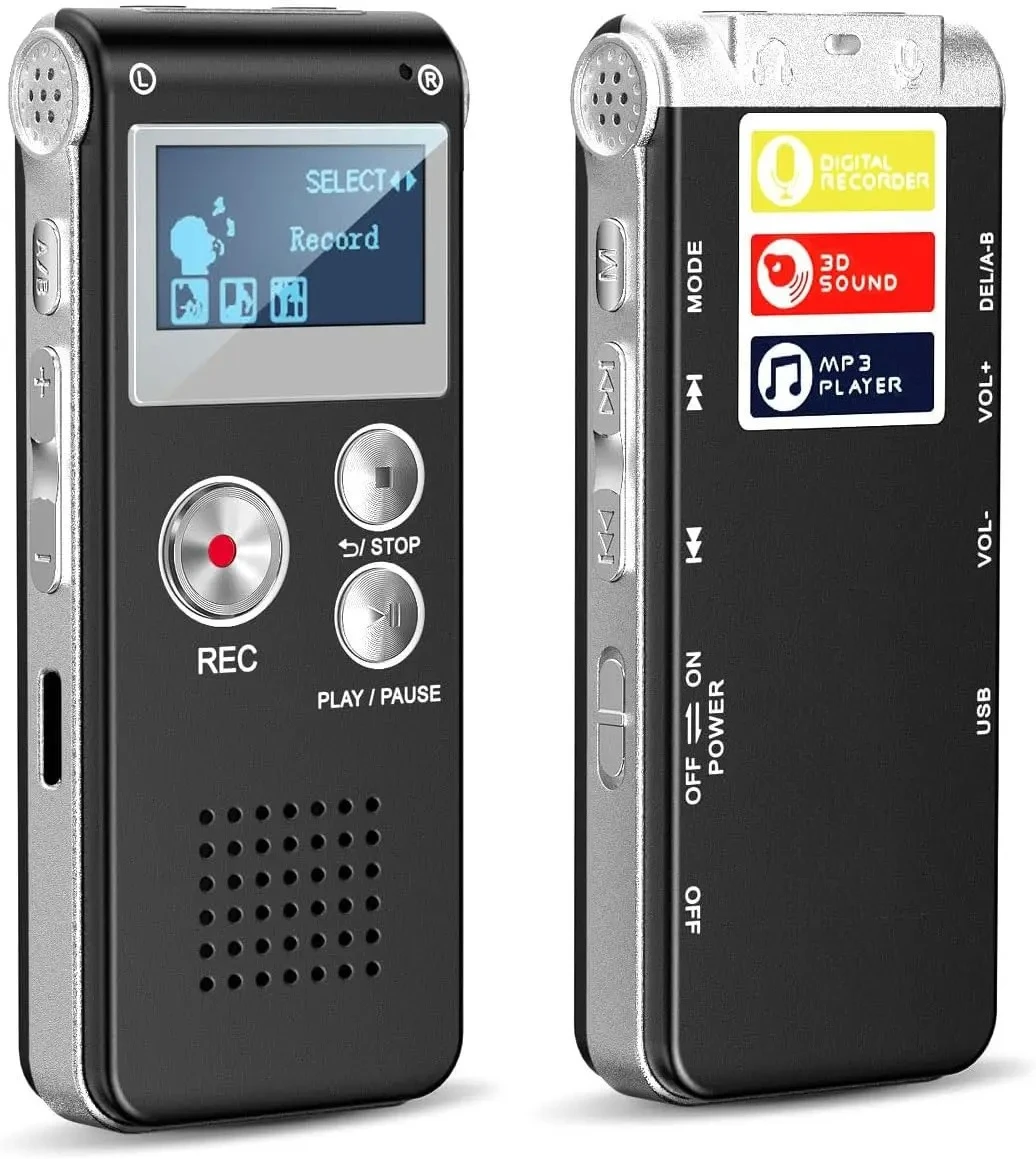 Cheap and user-friendly digital recorder, supporting up to 1536kbps. Mini recorder upgraded to MP3 and USB, with playback functi