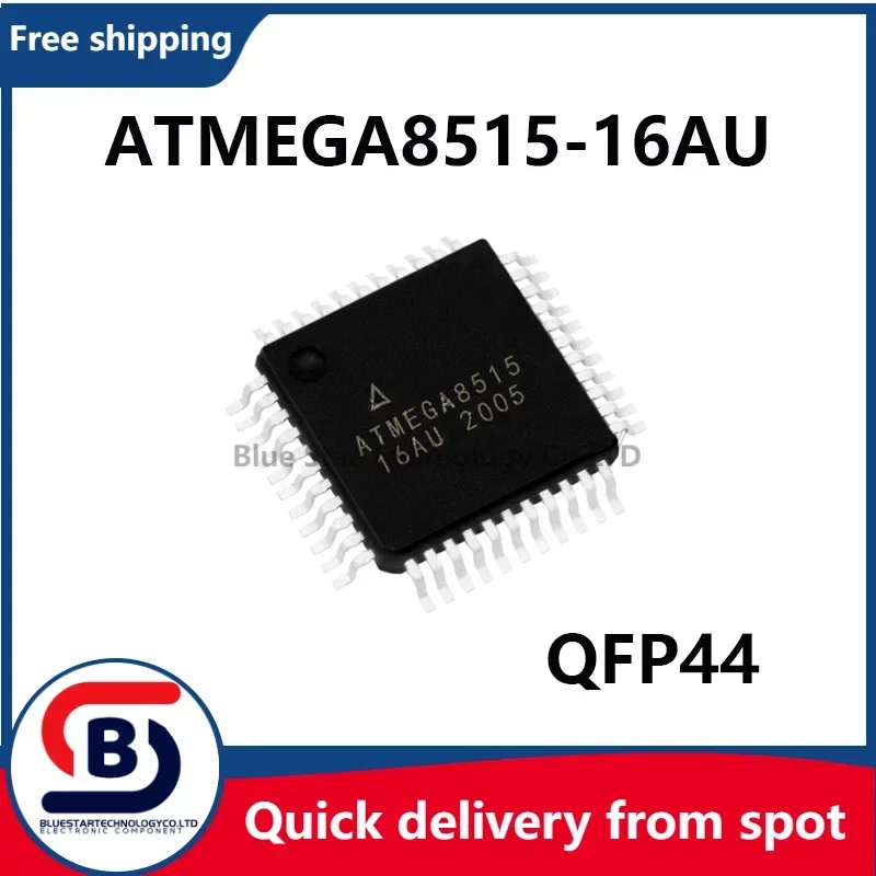 Free Shipping 2-10pcs/lots ATMEGA8515-16AU ATMEGA8515 8515 QFP44 Quick delivery from spot