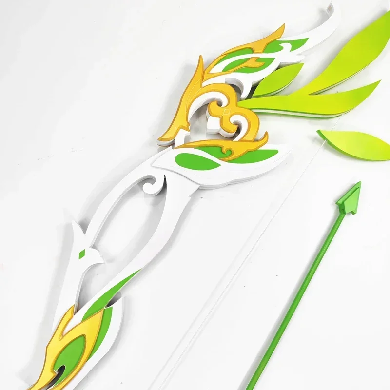 Genshin Impact Bow Tighnari Nahida Hunter's Path Prop คอสเพลย์อาวุธฮาโลวีนแฟนซีปาร์ตี้เครื่องแต่งกายอุปกรณ์เสริม