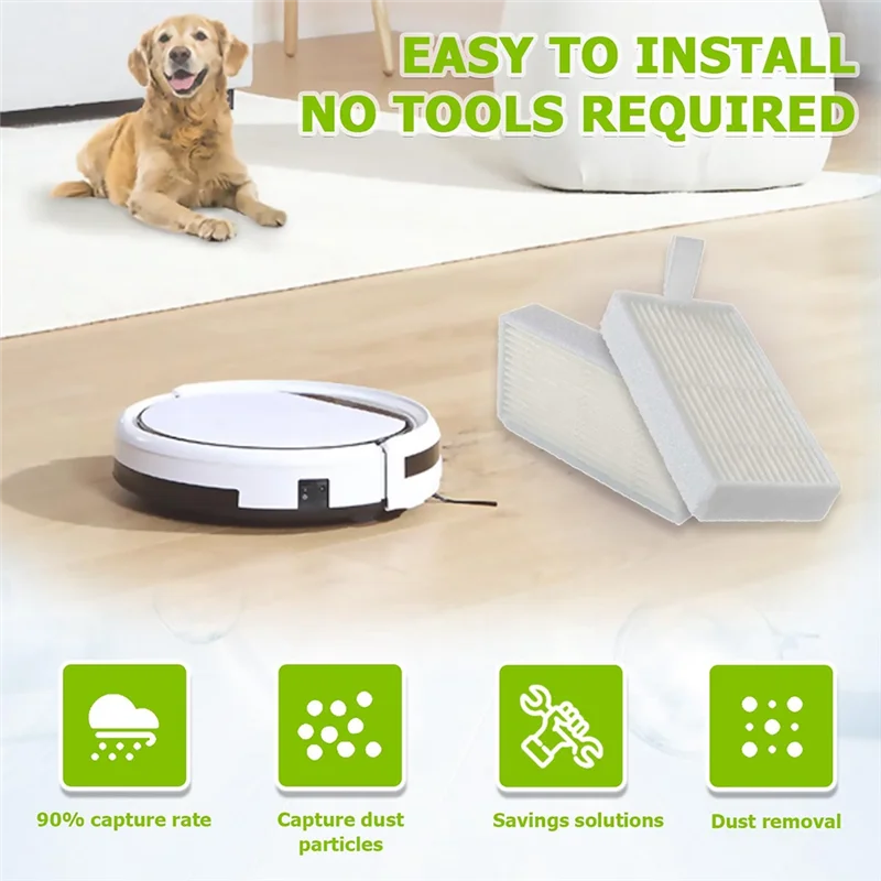 A76X-Filter Accessories Sweeping Machine Accessories For Ilife HEPA Filter Replacement