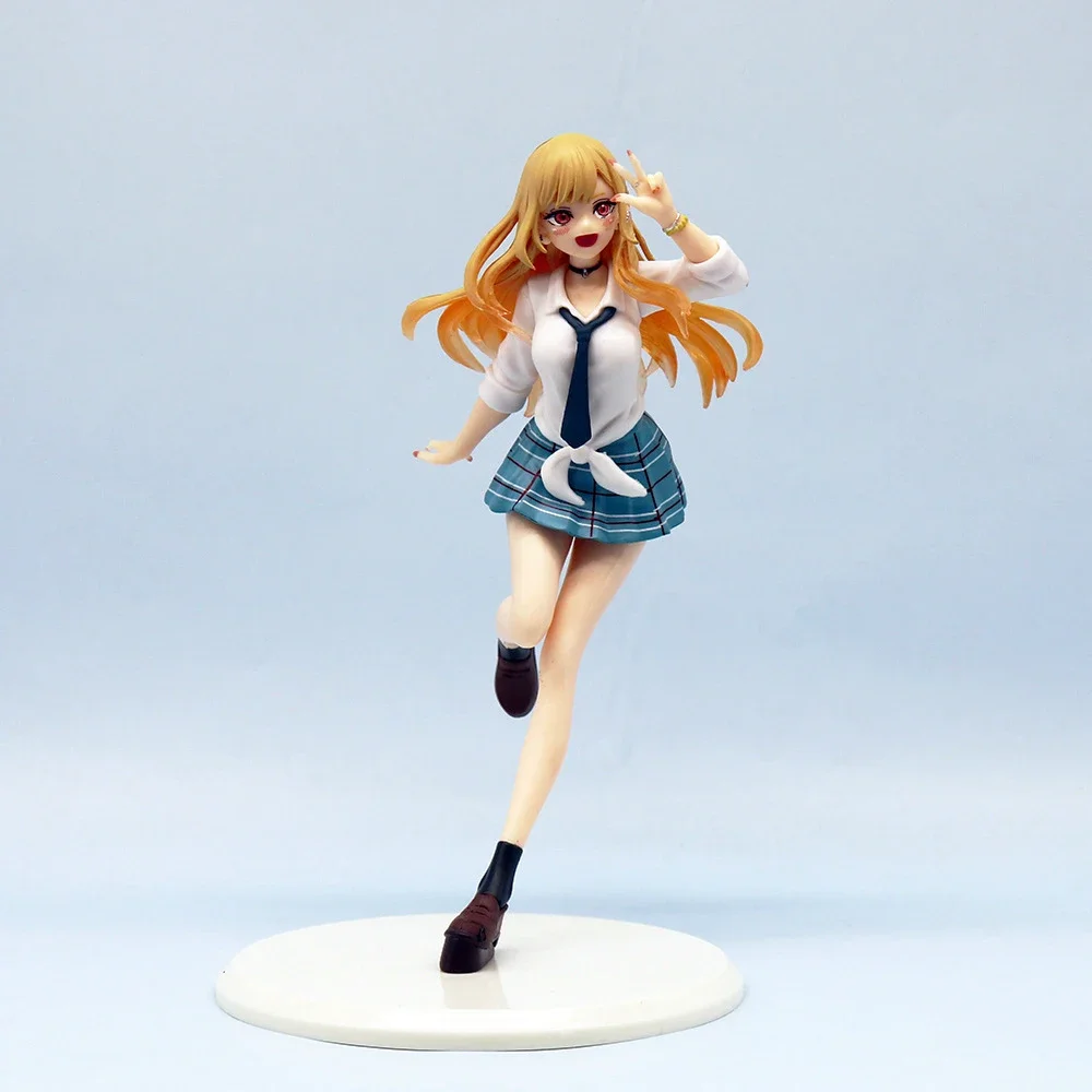Figurine de collection My Dress-Up Darling Marin Kitagawa en pose debout, 18 cm, modèle d'anime, ornement