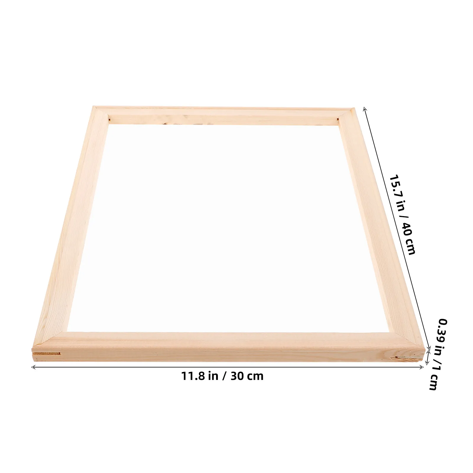 Wooden Oil Painting Frame Simple Design Lightweight Frame for Canvas Paintings Beginners Artists