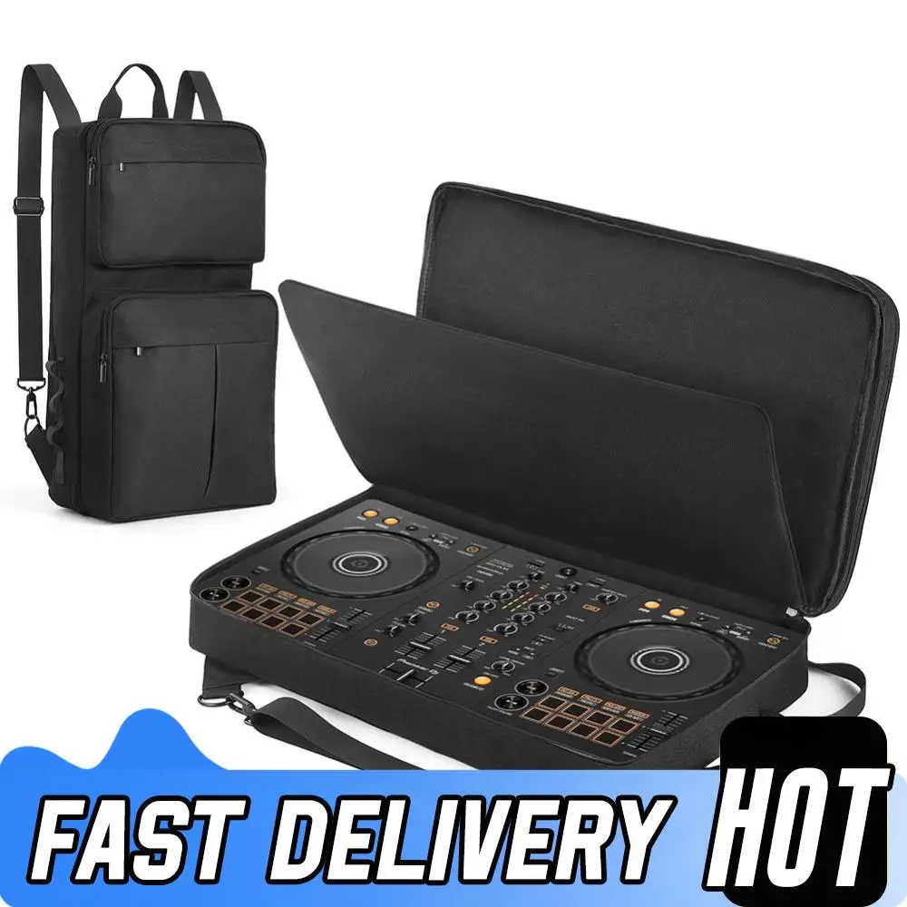 

Портативная сумка для хранения и транспортировки DJ-контроллеров Pioneer DDJ-400, DDJ-FLX4, Roland DJ-202 с регулируемым плечевым ремнем