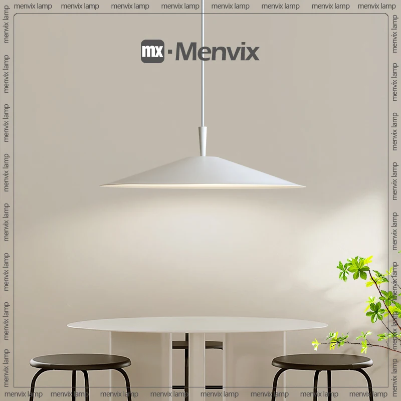 Menvix Nordic Design Led Pendant Lights Black for Table Dining Room Kitchen Hanging Lamp Fixture Home Art Decor Lighting Lusters