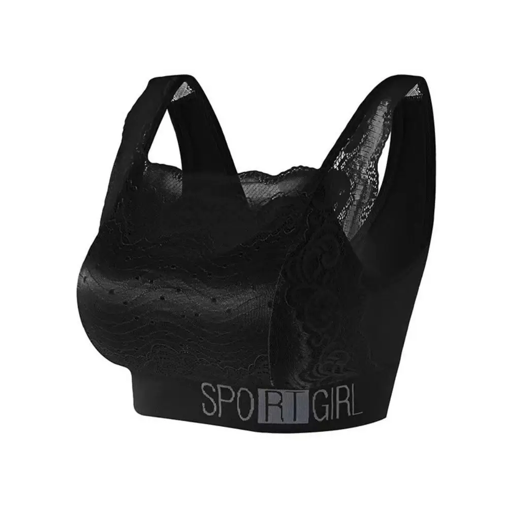 

Breathable Seamless Push-up Beauty Back Lingerie Deep V Brassiere French Women Bra Lace Bralette Floral