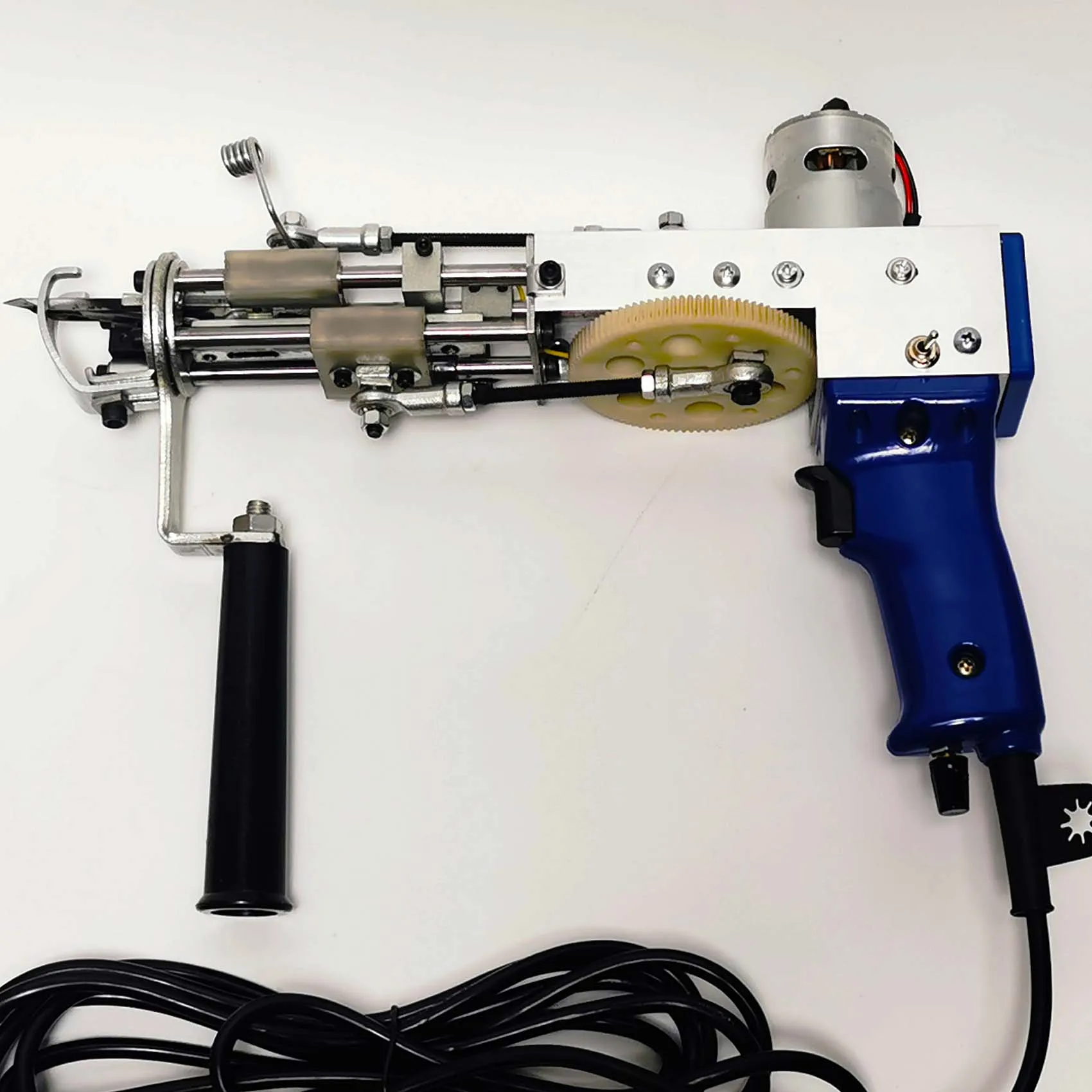 Full Tuft Ak-i Ak-ii Cut Pile Loop Pile Trimmer Clipper Monk Cloth Aluminum Frame Tufting Gun Starter Set Kit for Home