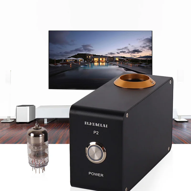 P2 Audiophile HiFi Vinyl Phono AmplifierGramophone Turntable Audio AmplifierConvenient Audio Power Amplifier