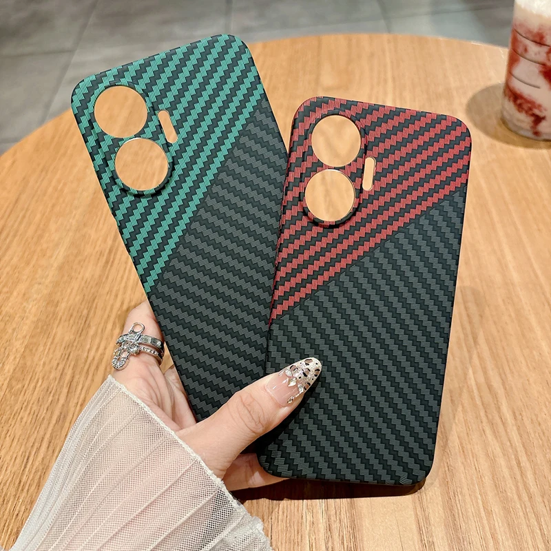 

Чехол для Xiaomi Redmi Turbo 4 Pro ELVEV, роскошный чехол из углеродного волокна, мягкий ТПУ, защита от падения, полная защита, чехол для телефона