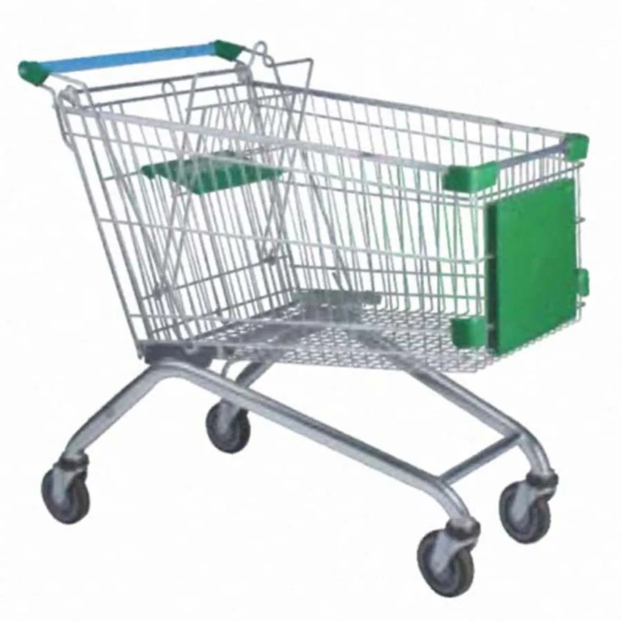 

Hot Selling Luxury Supermarket European Style Cart Trolley Shopping