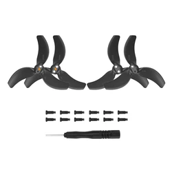 2 Pairs Drone Propeller for DJI Avata 2 Props Replacement Black/Red/Orange/Blue Propellers Accessories