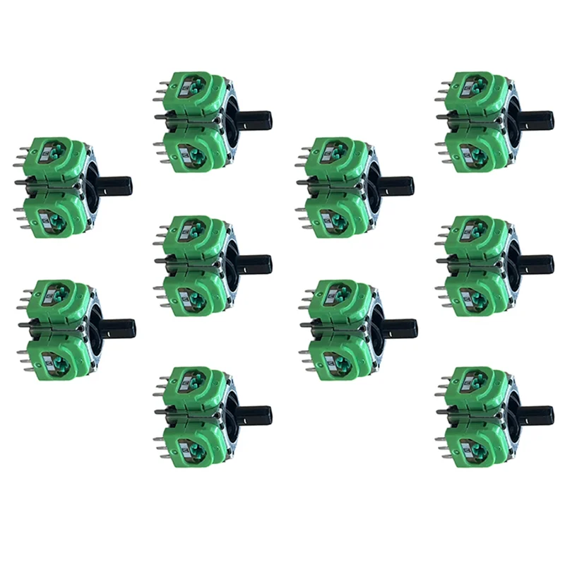 ABSQ-para PS5 Gamepad piezas de repuesto-10 Uds Sensor TMR Joystick analógico 3D para controlador PS5 TMR IC electromagnético