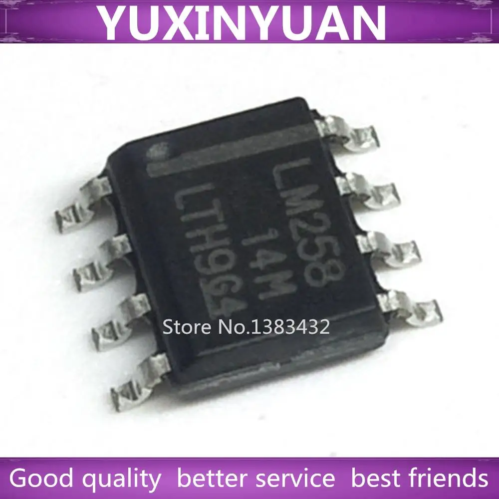 10PCS Spot LM258 LM258DT 258 ST SOP-8  Can be purchased directly