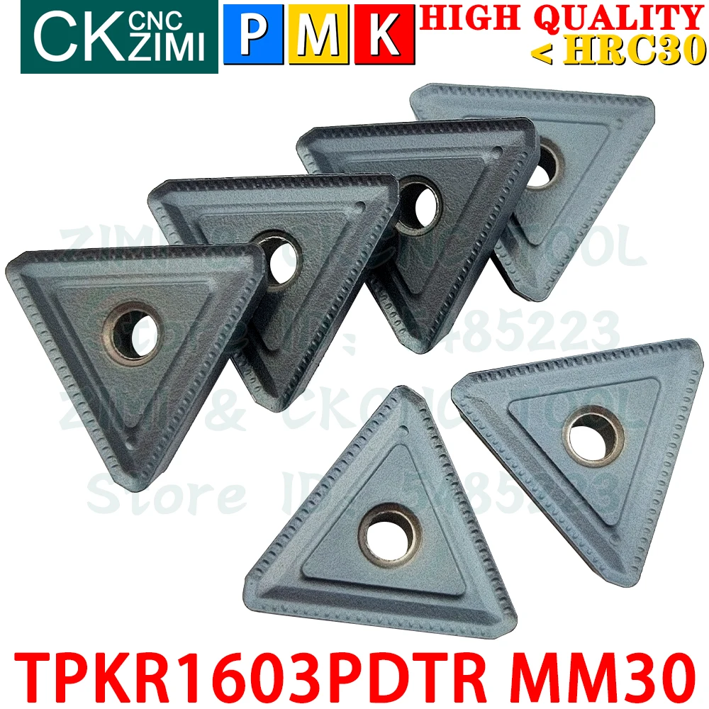 TPKR 1603 PDTR MM30 TPKR1603PDTR MM30 كربيد إدراج طحن إدراج أدوات تحول أدوات مخرطة معدنية باستخدام الحاسب الآلي أداة رأس طاحن TPKN TPKR 1603 TPKR1603 PDTR