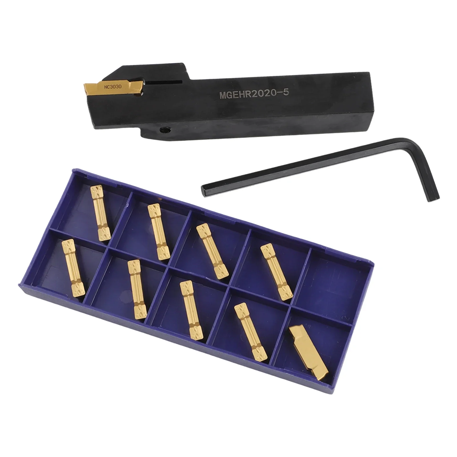 MGEHR2020-5 Tool Holder MGMN500-M Inserts Wrench Kit Right Hand External Grooving Tool Turning Tool For Metalworking Accessories