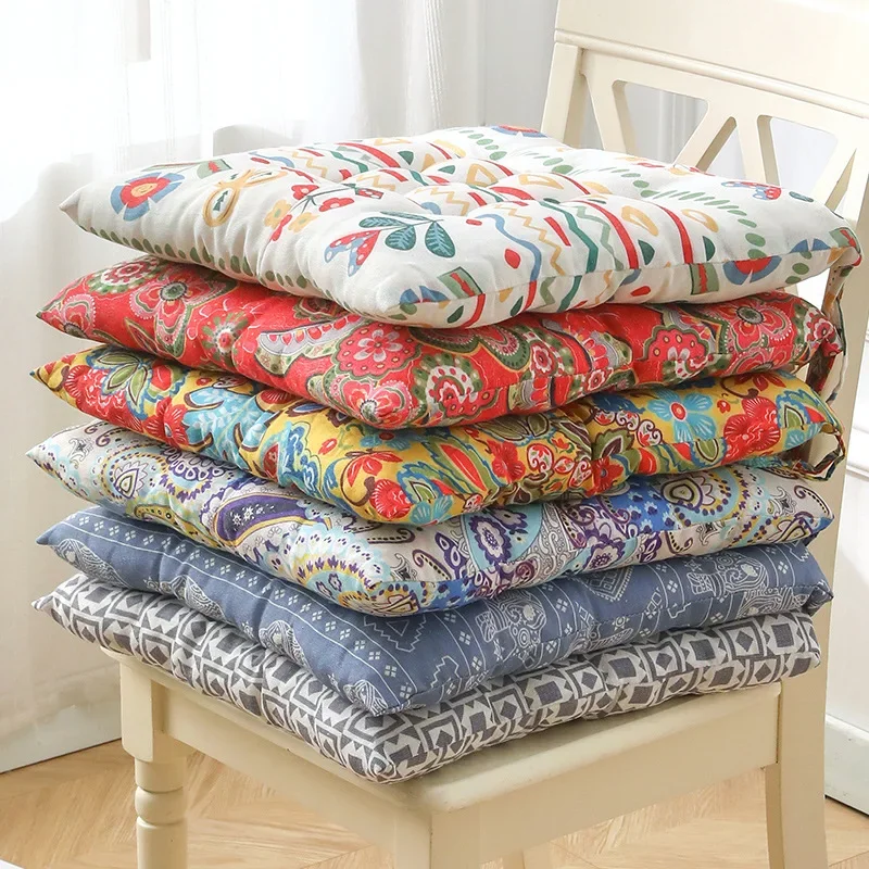 1PC Seat Cushion Office Thickened Chair Car Practice Soft Cushion Butt Cushion Stool on The Ground Dining Chair