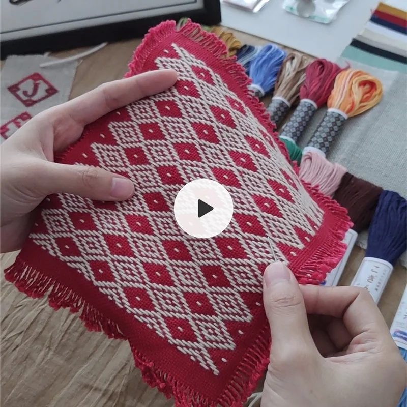 

Small Towel Embroidery Ling Embroidery Novice Entry, Beginner To Learn A Full Set Of Tools And Materials Including Embroidery Th
