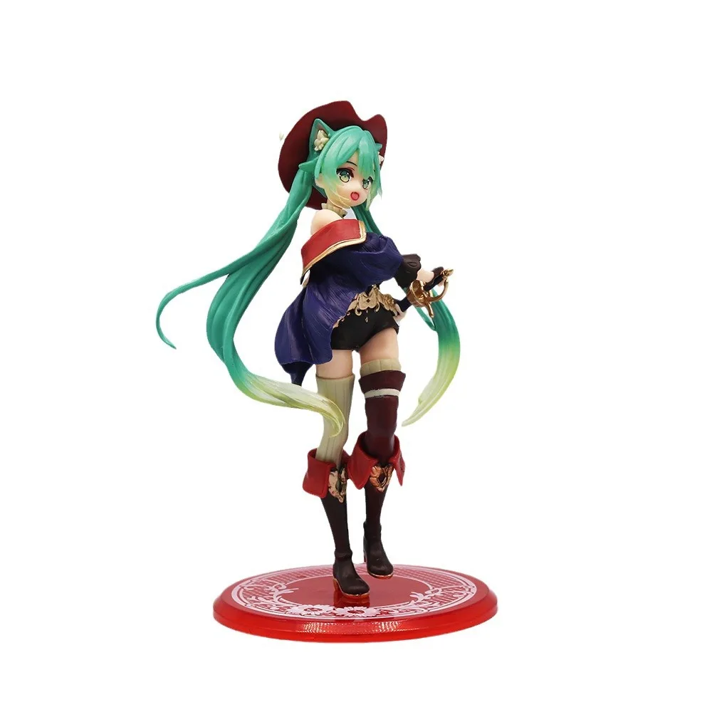 ชุดโมเดลตัวละครจากเรื่องพัซอินบู๊ทส์ ของสะสมงานแฮนด์เมด ตกแต่งโต๊ะทำงาน ของสะสมจาก Chumei Fairy Tale Fairyland