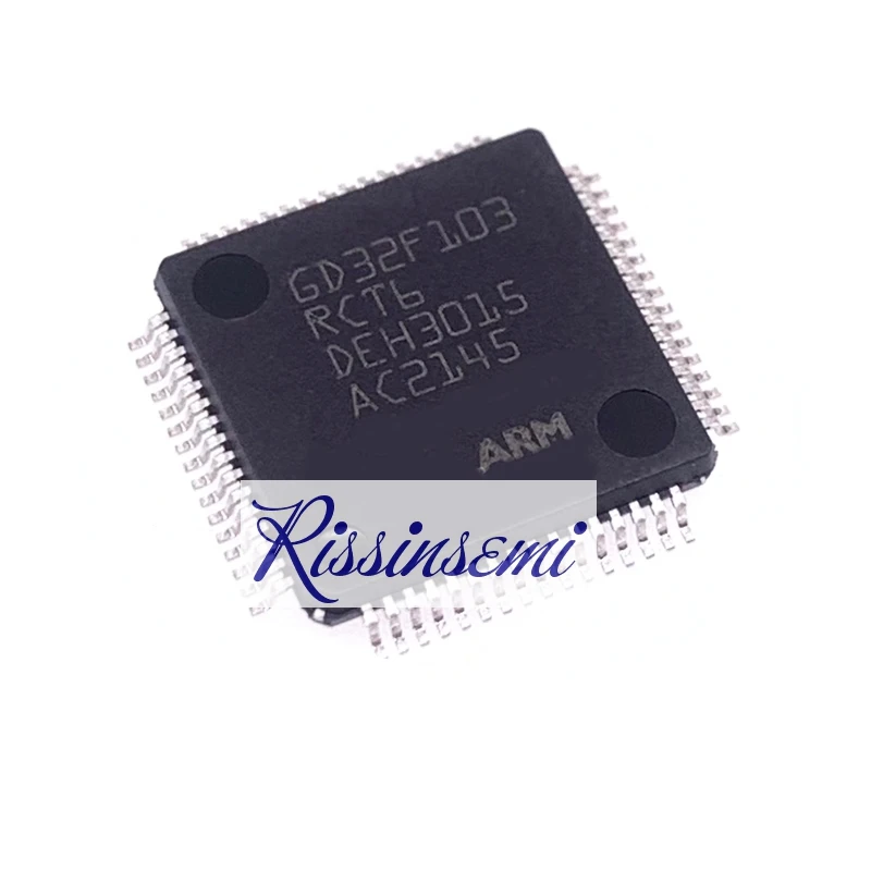 3PCS-20PCS GD32F103RCT6  GD32F103RET6 GD32F103RGT6 32F103 LQFP-64 ARM Cortex-M3 32BIT MCU NEW and Original in Stock