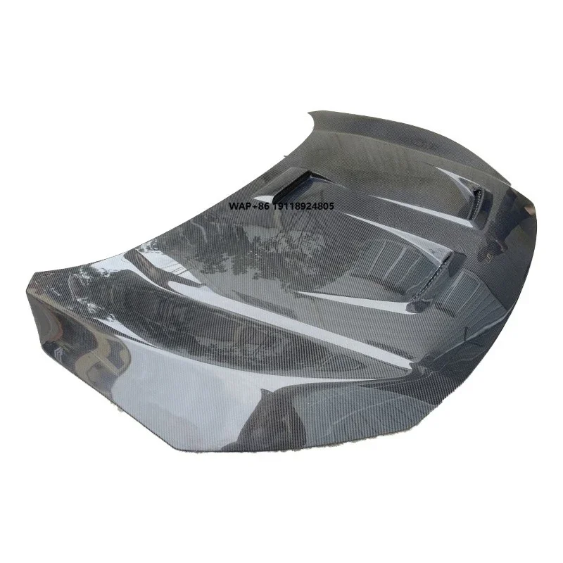 2016-2019 for  X RV Style Carbon Fiber Hood Bonnet Engine Cover New Condition Front Accessory with Included Clips
