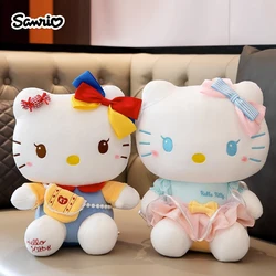 Sanrio Hello Kitty Kuromi Cinnamoroll Baby Stuffed Toys Anime Plush Toys Kawaii Kids New Year Gifts Children Dolls For Girls