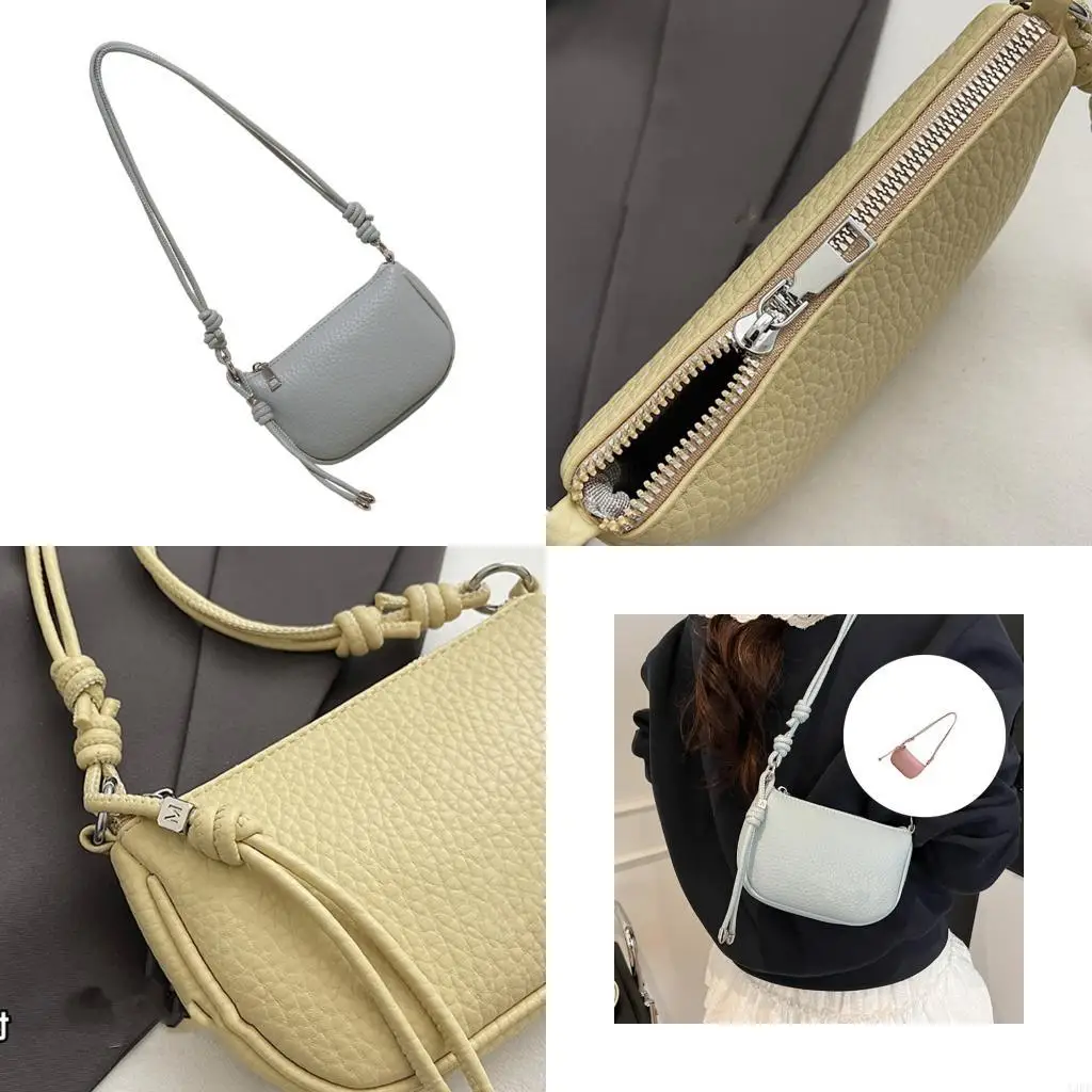 

Women Bag Casual Shoulder Bag Simple Daily Bag Color Crossbody Bag PU Leather Commuting Bag Trendy Bag