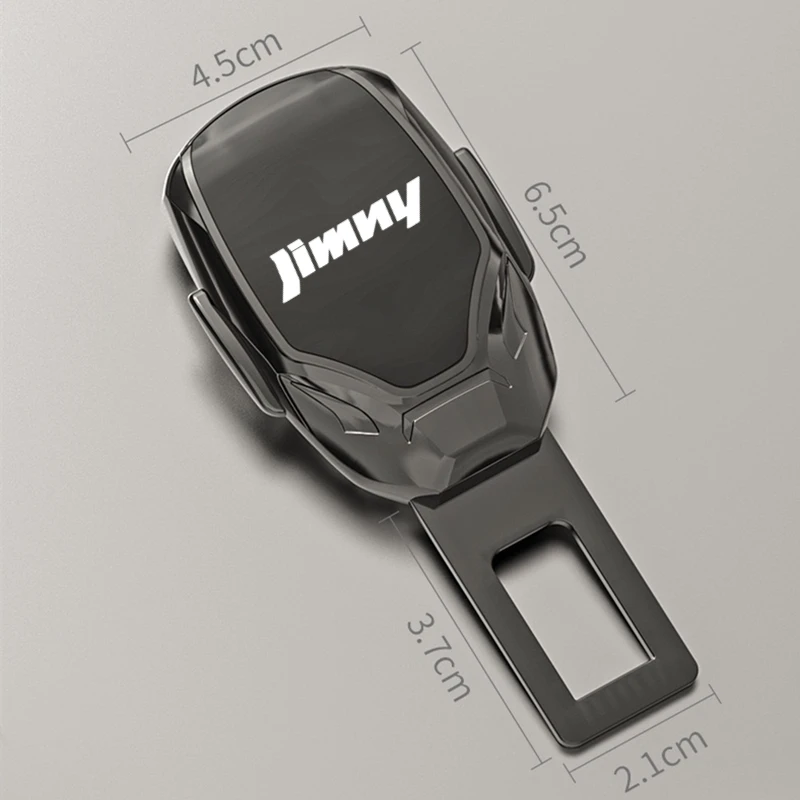 Car Seat Belt Metal Jewelry Seat Belt Accessory Extender for Suzuki Jimny 2019 2020 2021 2022 2023 JB64 JB74 JB74W