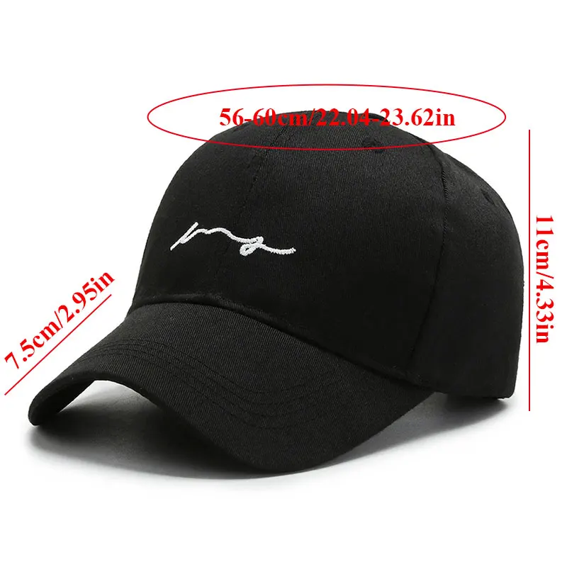 Casual Cotton Baseball Cap Embroidery Summer Sun Hats for Women and Men Black Fisherman Snapback Cap Unisex Hip Hop Hats Gorras