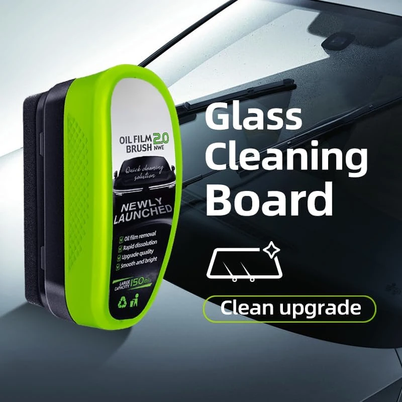 

Автоматическая щетка для удаления масляных пятен с бутылкой 150 мл - инструмент для глубокой очистки лобового стекла автомобиля для устранения тумана и керамики